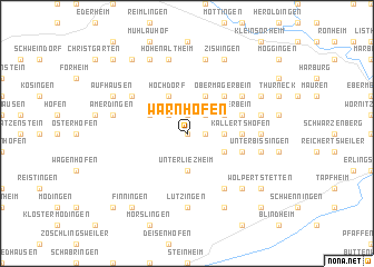 map of Warnhofen