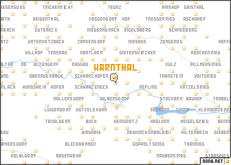 map of Warnthal