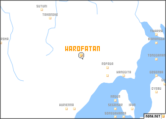 map of Warofatan