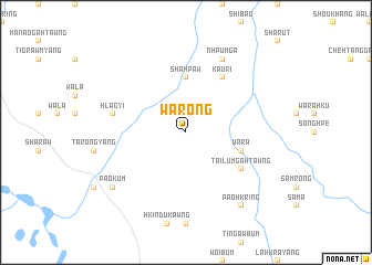 map of Wārong