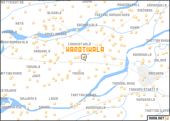 map of Warotiwāla