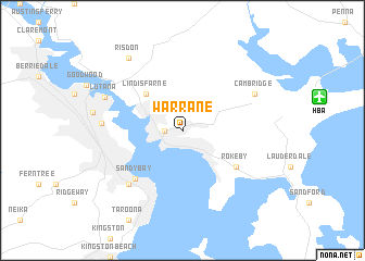 map of Warrane