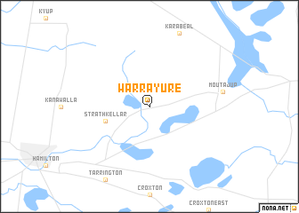 map of Warrayure