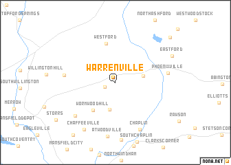 map of Warrenville