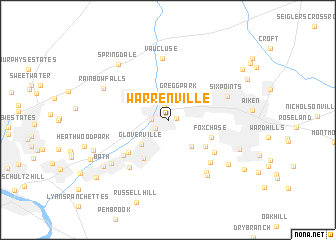 map of Warrenville