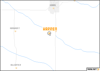 map of Warren