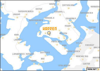 map of Warren