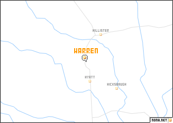 map of Warren