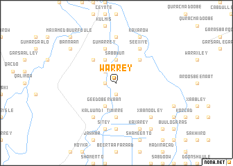 map of Warrey