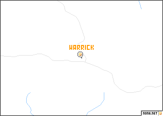 map of Warrick