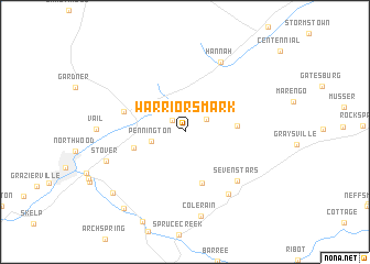 map of Warriors Mark