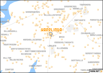 map of Warrlinda