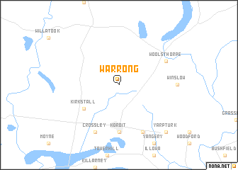 map of Warrong