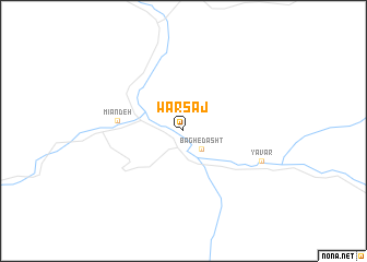 map of Warsaj