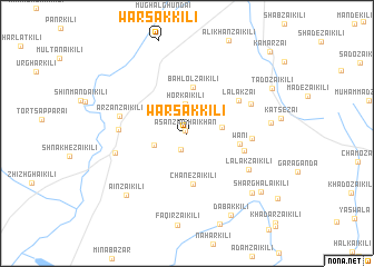 map of Warsak Kili