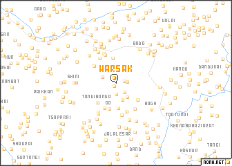 map of Warsak