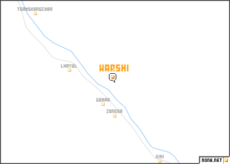 map of Warshi