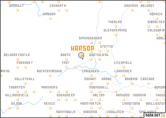 map of Warsop