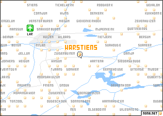 map of Warstiens