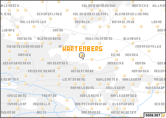 map of Wartenberg