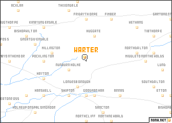 map of Warter