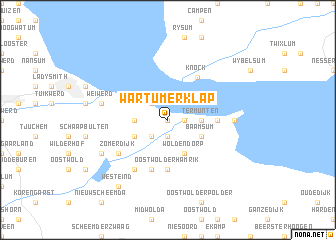 map of Wartumerklap