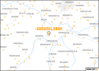 map of Warunglobak