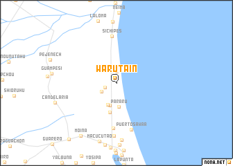 map of Warutain