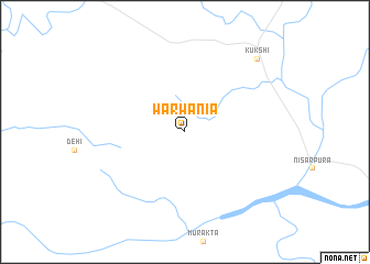 map of Warwania