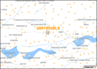 map of Waryamwāla