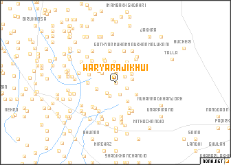 map of Waryāra ji Khui