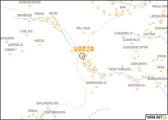 map of Warza