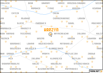 map of Warzyn