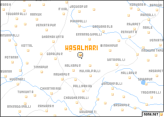 map of Wasalmari