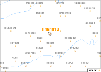 map of Wasantu