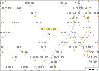 map of Wasawng