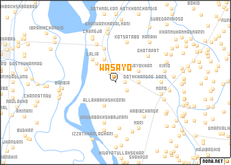 map of Wasāyo