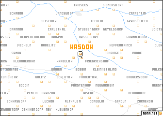map of Wasdow