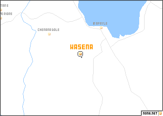 map of Wasena