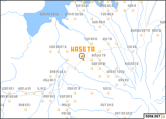 map of Waseta