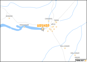 map of Washāp