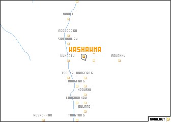 map of Washawma