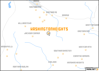 map of Washington Heights