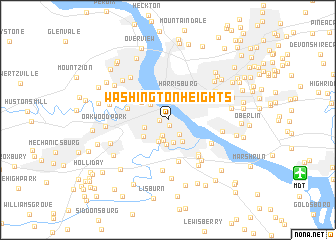 map of Washington Heights