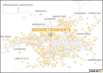map of Washington Heights