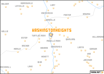 map of Washington Heights