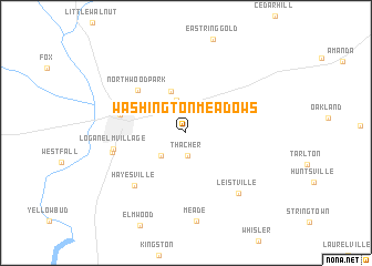 map of Washington Meadows