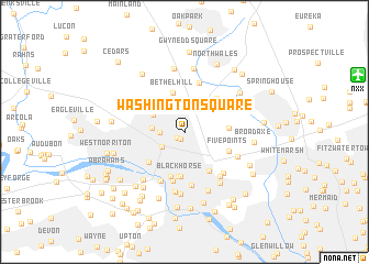 map of Washington Square