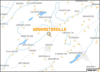 map of Washingtonville