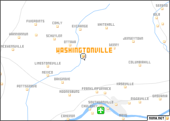 map of Washingtonville